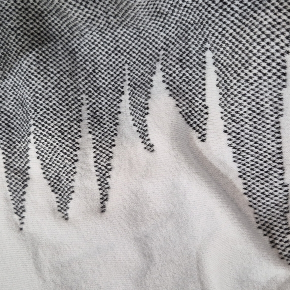 Pier Antonio Gaspari alpaca blend Elegant Sheer Black Mesh Knit Women's Sweater - Picture 13 of 13